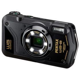 リコー コンパクトデジタルカメラ PENTAX WG-8-BK ブラック ペンタックス 本格防水 耐衝撃 防塵 耐寒 全天候型カメラ 広角 望遠 光学5倍ズーム 高画質 マクロ撮影【送料無料】【KK9N0D18P】