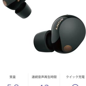 WF-1000XM5 (B) [ブラック]