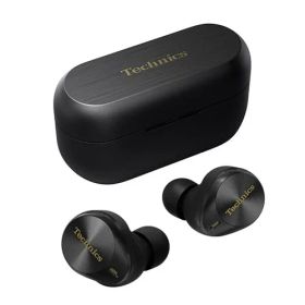 テクニクス ワイヤレスイヤホン EAH-AZ80-K ブラック bluetooth ノイズキャンセリング 3台マルチポイント IPX4 LDAC対応 ハイレゾ音質再生 急速充電対応 アプリ対応