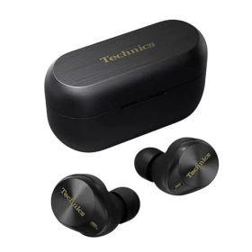 テクニクス ワイヤレスイヤホン EAH-AZ80-K ブラック bluetooth ノイズキャンセリング 3台マルチポイント IPX4 LDAC対応 ハイレゾ音質再生 急速充電対応 アプリ対応
