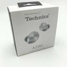【中古 動作確認済】 テクニクス ワイヤレスイヤホン EAH-AZ80-S シルバー 音楽鑑賞 運動 ランニング 通勤 通学 耳 イヤー イヤホン 音質 没入感 集中 音 使いやすい ジムリラックス 小さい