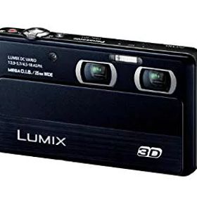 【中古】パナソニック デジタルカメラ ルミックス 3D1 光学4倍 ブラック DMC-3D1-K tf8su2k