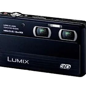 【中古】「ほぼ新品」パナソニック デジタルカメラ ルミックス 3D1 光学4倍 ブラック DMC-3D1-K