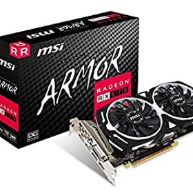 【中古】 MSI Radeon RX 570 ARMOR 4G OC グラフィックスボード VD6330
