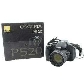 ジャンク品 ニコン Nikon COOLPIX P520 コンパクト デジタルカメラ ブリッジ ネオ一眼 黒 ブラック /MW ■GY05 その他
