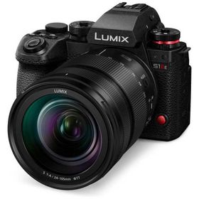 パナソニック Panasonic ミラーレス一眼カメラ LUMIX S1IIE 標準ズームSレンズキット ［ ズームレンズ ］ ブラック DC-S1M2ESM