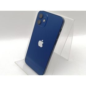 【中古】Apple docomo 【SIMロック解除済み】 iPhone 12 64GB ブルー MGHR3J/A【津田沼】保証期間１ヶ月【ランクC】