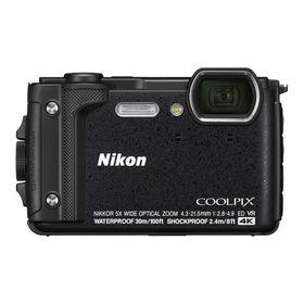 【中古】Nikon デジタルカメラ COOLPIX W300 BK クールピクス 1605万画素 ブラック 防水 耐寒 防塵