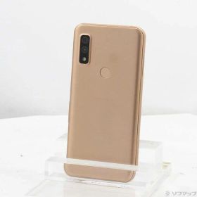 【中古】FUJITSU(富士通） arrows We 64GB ローズゴールド FCG01 au SIMフリー 【295-ud】