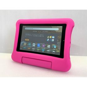 中古 Fire タブレット Amazon Fire7 キッズモデル 第9世代 16GB ピンク B07H91HY2J /7インチ/Wi-Fiモデル