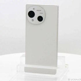 【中古】SHARP(シャープ) AQUOS R10 256GB カシミヤホワイト SH-51F docomo SIMフリー 【258-ud】