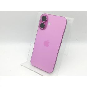 【中古】【赤ロム保証あり】Apple SoftBank 【SIMフリー】 iPhone 16 128GB ピンク MYDT3J/A【中野】保証期間1ヶ月【ランクC】