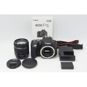 美品 Canon キヤノン EOS Kiss X9 ボディ + EF-S 18-55mm IS STM レンズキット デジタル一眼レフカメラ 260730ak【アルプスカメラ】