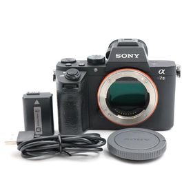シャッター数19271枚 SONY α7II ボディ ブラック ILCE-7M2 フルサイズ ミラーレス一眼カメラ ソニー