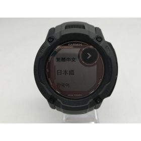 【中古】Garmin Instinct 2X Dual Power 010-02805-22 Graphite【町田】保証期間１ヶ月【ランクA】