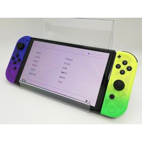 【中古】Nintendo Switch 本体 (有機ELモデル) HEG-S-KCAAA スプラトゥーン3エディション【那珂川】保証期間1ヶ月【ランクC】