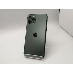 【中古】Apple 国内版 【SIMフリー】 iPhone 11 Pro 64GB ミッドナイトグリーン MWC62J/A【広島本通】保証期間１ヶ月【ランクB】