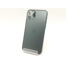 【中古】Apple docomo 【SIMロック解除済み】 iPhone 11 Pro 64GB ミッドナイトグリーン MWC62J/A【福岡筑紫】保証期間１ヶ月【ランクC】