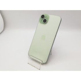 【中古】Apple 国内版 【SIMフリー】 iPhone 15 Plus 256GB グリーン MU0Q3J/A【アリオ倉敷】保証期間１ヶ月【ランクB】