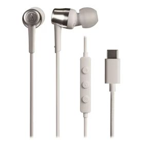オーディオテクニカ（audio-technica） USB TYPE-C用イヤホン ATH-CKD30C ホワイト