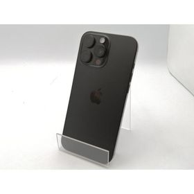 【中古】Apple docomo 【SIMフリー】 iPhone 16 Pro Max 256GB ブラックチタニウム MYWG3J/A【ECセンター】保証期間１ヶ月【ランクA】