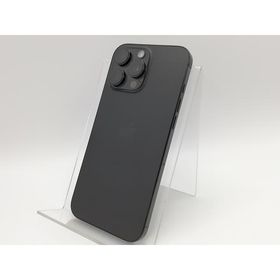 【中古】Apple SoftBank 【SIMフリー】 iPhone 16 Pro Max 512GB ブラックチタニウム MYWL3J/A【大宮東口】保証期間１ヶ月【ランクB】