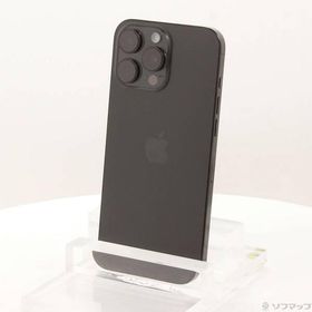 〔中古〕Apple(アップル) iPhone16 Pro Max 512GB ブラックチタニウム MYWL3J／A SIMフリー〔198-ud〕
