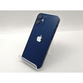 【中古】Apple SoftBank 【SIMロック解除済み】 iPhone 12 mini 64GB ブルー MGAP3J/A【三宮センター】保証期間1週間【ランクC】