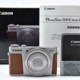 【良品】Canon PowerShot G9X Mark II シルバー 159