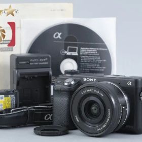 【中古】SONY ソニー α NEX-6 パワーズームレンズキット ブラック 多言語対応