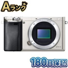 【整備済み品】 SONY α6000 ボディ シルバー ILCE-6000 S ミラーレス一眼カメラ アルファ6000 デジカメ デジタルカメラ ミラ