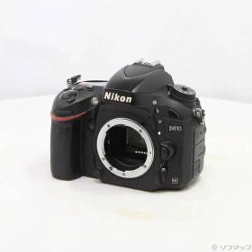 ソフマップ 〔中古品〕 Nikon D610 ブラック【262】