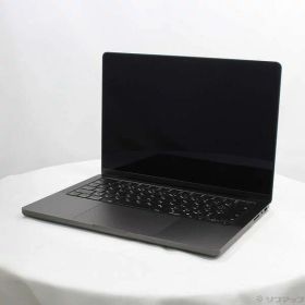 【中古】Apple(アップル) MacBook Pro 14.2-inch Late-2024 MW2U3J／A Apple M4 10コアCPU_10コアGPU 16GB SSD512GB スペースブラック 〔26.3 Tahoe〕 【352-ud】