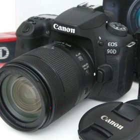【中古】【並品】キヤノン EOS 90D EF-S18-135 IS USM レンズキット CA01-R5612-3W4 CANON キヤノン EFマウント EOS 一眼レフ APS-C 4K対応