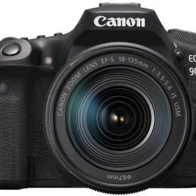 Canon デジタル一眼レフカメラ EOS 90D EF-S18-135 IS USM レンズキット EOS90D18135ISUSMLK