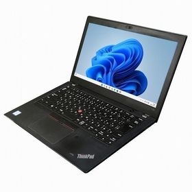 6ヶ月保証 lenovo ThinkPad X280 ノートパソコン 第8世代 Core i5 Windows11 64bit WEBカメラ HDMI メモリ8GB 高速 SSD WiFi B5サイズ 中古 1752544