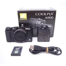 【極上品】ニコン Nikon デジタルカメラ COOLPIX A900 光学35倍ズーム 2029万画素 ブラック [W2607076A]