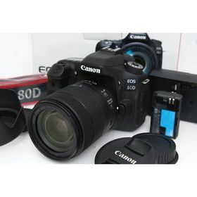 【全額返金保証】美品｜キヤノン EOS 80D EF-S18-135 IS USM レンズキット CA01-R6588-3X2