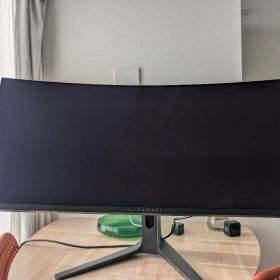 【焼き付きなし】Alienware AW3423DWF 34インチQD-OLED