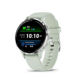 GARMIN ガーミン Suica対応 スマートウォッチ Venu 3S 010-02785-41 [Sage Gray/Silver][ラッピング可] R-LOGI