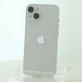 ソフマップ 〔中古品〕 iPhone14 128GB スターライト MPUQ3J／A SIMフリー【368】