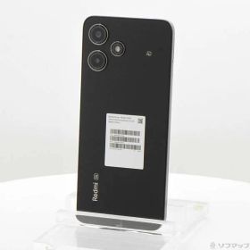 ソフマップ 〔中古品〕 Redmi 12 5G 128GB ミッドナイトブラック XIG03 au SIMフリー【295】