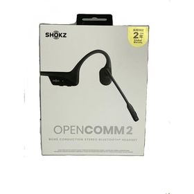 SHOKZ(AFTERSHOKZ)◆ヘッドセット OpenComm2 SKZ-EP-000022//