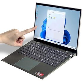 6ヶ月保証 DELL INSPIRON 14 7415 2-in-1 ノートパソコン Windows11 64bit Ryzen5 5500U タッチパネル液晶 WEBカメラ HDMI メモリ8GB 高速 SSD WiFi フルHD タッ