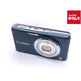 【中古】 【良品】 パナソニック LUMIX DMC-FX77 スエードブルー