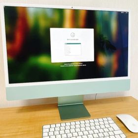 iMac M1 24インチ グリーン256GB 8GB 純正箱付き