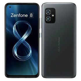 【中古】【安心保証】 ZenFone 8 ZS590KS-BK256S8[256GB/8GB] SIMフリー オブシディアンブラック