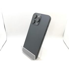 【中古】Apple docomo 【SIMフリー】 iPhone 16 Pro Max 256GB ブラックチタニウム MYWG3J/A【熊本】保証期間１ヶ月【ランクB】