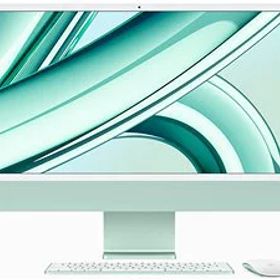 「新品」iMac 24インチ Retina 4.5Kディスプレイモデル MQRA3J/A [グリーン] M3チップ SSD256GB