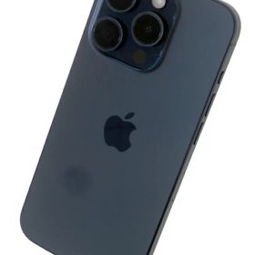 【Apple】アップル『iPhone15Pro / 6.1inch / 512GB / SIMロック解除済 ソフトバンク / ブルーチタニウム』MTUL3J/A 2023年 スマートフォン 1週間保証【中古】